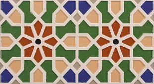 Настенная плитка / Realonda Ceramica / Andalusi / Medina Verde 30.85x55.6 глянец