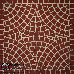 Брусчатка мозаика Feldhaus Klinker M402DF