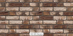 Плитка из кирпича ручной формовки Westerwaelder Klinker WK925WDF Havanna (210*20*65)