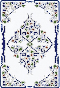 Настенная плитка / Ribesalbes / Toledo/ Azul 20x30 глянец