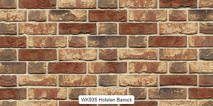 Плитка из кирпича ручной формовки Westerwaelder Klinker WK935WDF Holsten baroc (210*20*65)