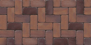 Клинкерная брусчатка Westerwaelder Klinker WK-PK0452SG Rotbraun-bunt spezial gerumpelt/красно-коричневый пёстрый специальный галтованный/ галтованный (200*100*52)