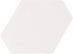 Настенная плитка / Equipe Ceramicas / /чешуя/Scale / /бензене белый 10.8x12.4глянец/Benzene White 10.8x12.4 глянец