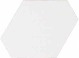 Настенная плитка / Equipe Ceramicas / /чешуя/Scale / /бензене белый матовый 10.8кс12.4/Benzene White Matt 10.8x12.4