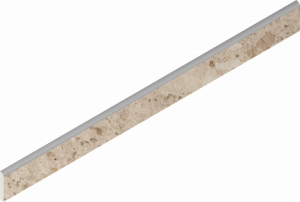 Плинтус из керамогранита / Italon / Континуум / Continuum / Стоун Беж 7.2х80 матовый/ Stone Beige 7.2x80 matt
