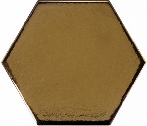 Настенная плитка / Equipe Ceramicas / /чешуя/Scale / /хексагон металлик 10.7x12.4глянец/Hexagon Metallic 10.7x12.4 глянец