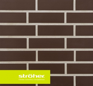 Клинкерная плитка Stroeher KERAVETTE 210 braun/Кераветте 210 коричневый/