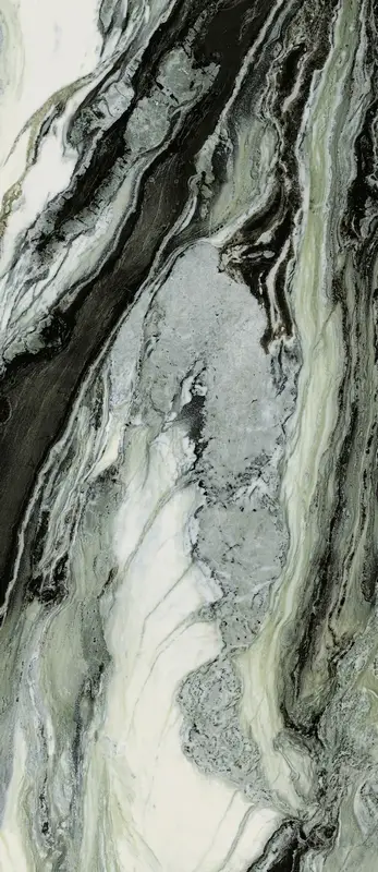 Керамогранит  / Италон / Italon / Avantgarde / Авангард/  Эксклюзив Грин 120x278 люкс / Exclusive Green 120х278 Luх