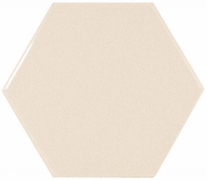 Настенная плитка / Equipe Ceramicas / /чешуя/Scale / /хексагон слоновая кость 10.7x12.4глянец/Hexagon Ivory 10.7x12.4 глянец