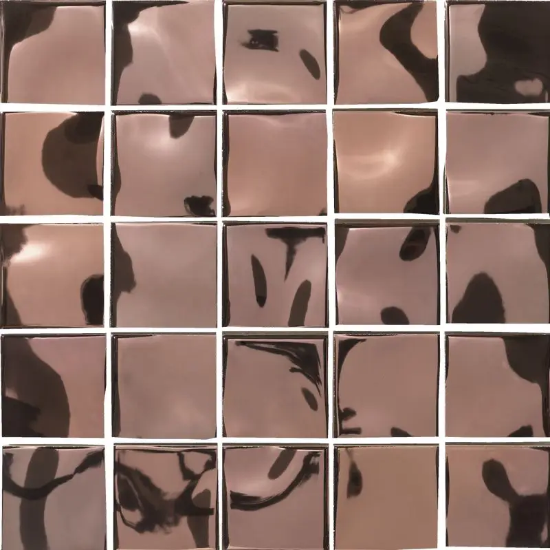 Керамогранит  / Италон / Italon / Magma / Магма/ Мозаика Купрум Мэджик 30x30 / Cuprum Mosaico Magic 30х30