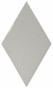 Настенная плитка / Equipe Ceramicas / /ромб стена/Rhombus Wall / /светлый серый 15.2x26.3глянец/Light Grey 15.2x26.3 глянец