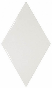 Настенная плитка / Equipe Ceramicas / /ромб стена/Rhombus Wall / /белый 15.2x26.3глянец/White 15.2x26.3 глянец