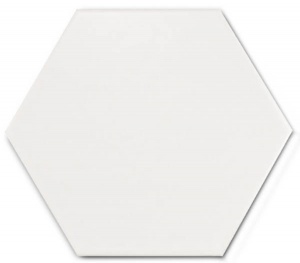 Керамогранит / Equipe Ceramicas / /чешуя/Scale / /шестиугольник белый матовый 11.6кс10.1/Hexagon White Matt 11.6x10.1