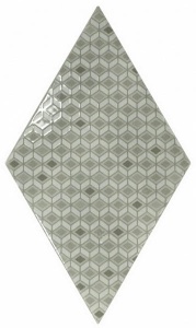 Настенная плитка / Equipe Ceramicas / /ромб стена/Rhombus Wall / /паттерн мист зеленый 15.2x26.3глянец/Pattern Mist Green 15.2x26.3 глянец