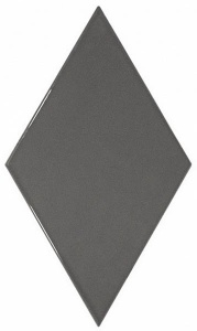 Настенная плитка / Equipe Ceramicas / /ромб стена/Rhombus Wall / /темный серый 15.2x26.3глянец/Dark Grey 15.2x26.3 глянец