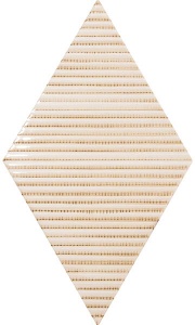 Настенная плитка / Equipe Ceramicas / /ромб стена/Rhombus Wall / /бамбу кремовый 15.2x26.3глянец/Bambu Cream 15.2x26.3 глянец