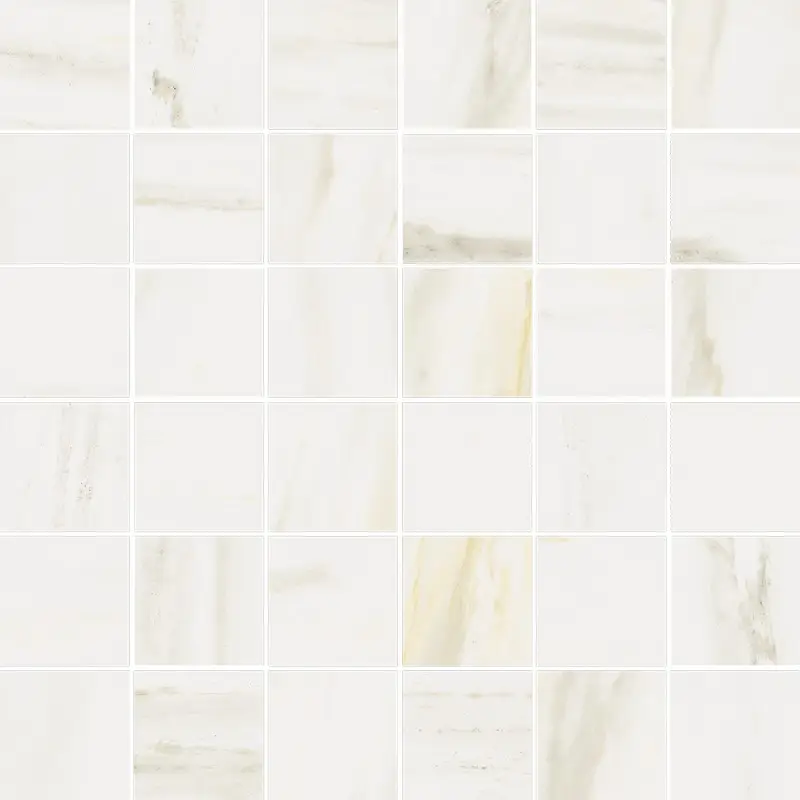 Керамогранит  / Италон / Italon / Stellaris / Стелларис / Мозаика Каррара Айвори 30х30 / Carrara Ivory Mosaico 30х30