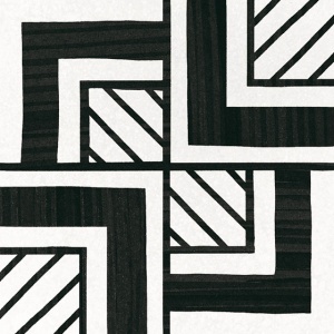 Керамогранит / Equipe / /каприке деко/Caprice Deco / /деко метрополитан б&в 20x20/Deco Metropolitan B&W 20x20