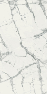 Керамогранит / Италон/ Italon / Шарм Делюкс / Charme Deluxe / Инвизибл Уайт 60x120 пат/ Invisible White 60x120 пат