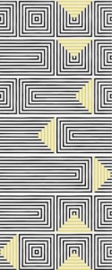 Настенная плитка / Vives Ceramica / /вивес инуиты/Vives Inuit / /сасак-7 черный 75x25глянец/Sasak-7 Black 75x25 глянец