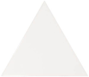 Настенная плитка / Equipe Ceramicas / /чешуя/Scale / /трианголо белый 10.8x12.4глянец/Triangolo White 10.8x12.4 глянец