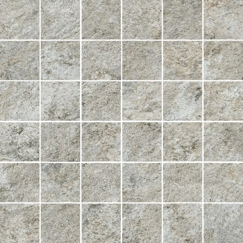 Керамогранит  / Италон / Italon / Magma / Магма/ Мозаика Сильвер 30x30  / Silver Mosaico 30x30