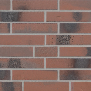 Клинкерная плитка Stroeher BRICKWERK 4526 flammenrot DF/кирпичная кладка 4526 пламенно-красный DF/