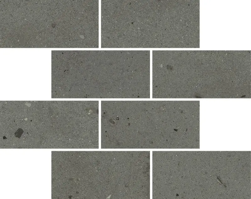 Керамогранит  / Италон / Italon / Avantgarde / Авангард/ Мозаика Блэк Минибрик 23,7х29,5  / Black Minibrick 23,7х29,5