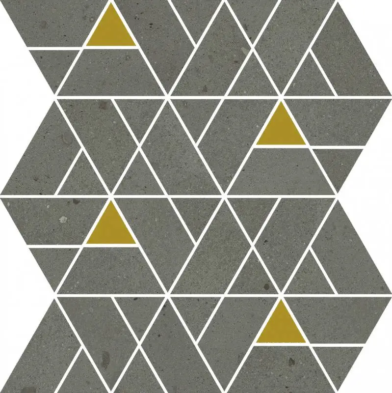 Керамогранит  / Италон / Italon / Avantgarde / Авангард/ Мозаика Блэк Люксор 30.7х30.9 / Black Mosaico Luхor 30.7х30.9