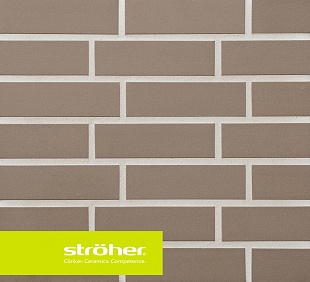 Клинкерная плитка Stroeher KERAVETTE 238 aluminium matt