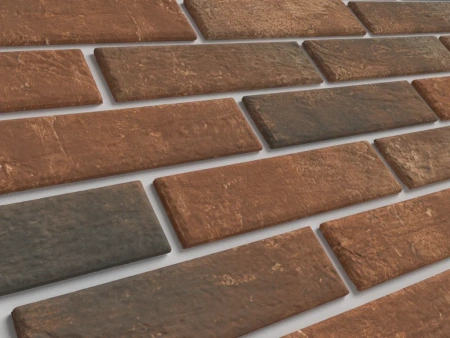 Клинкерная плитка ELEMENT KLINKER / Кирпичный Лофт / Чили матовый /Loft Brick Chili mat 6.5х24.5х0.9
