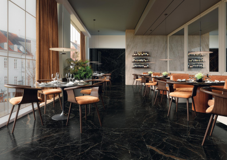 Плинтус из керамогранита / Atlas Concorde Russia/ Форте дей Марми /Forte dei Marmi / Мистик Грей чер /Mystic Grey Cerato 7,2х60