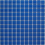 Deep blu стеклянная мозаика 300*300