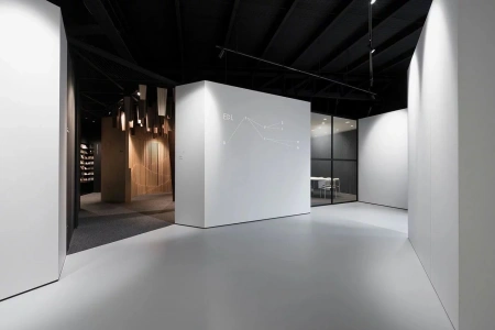 Теневой плинтус LACONISTIQ /СВЕТОВОЙ/LIGHT 41, под подсветку , Чёрный анодированный. (41,3х15х3000мм) зазор 20мм.