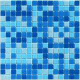 Aqua 100 (на бумаге) стеклянная мозаика 327*327