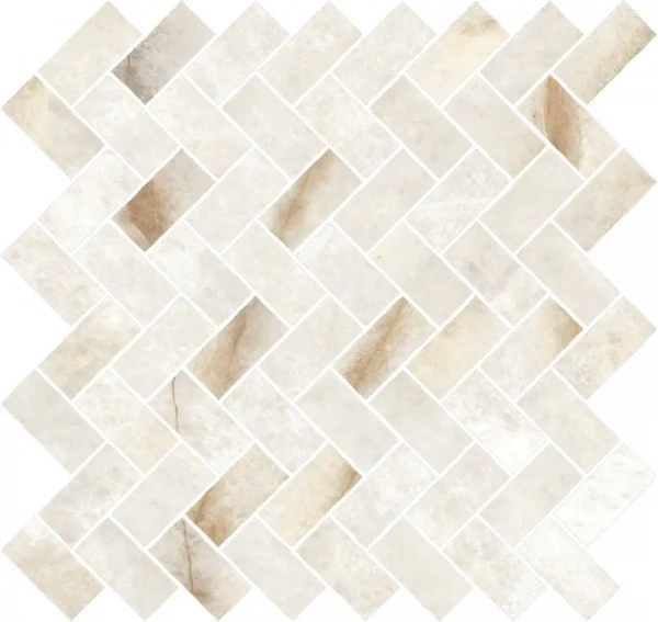 Керамогранит  / Италон / Italon / Stellaris / Стелларис / Мозаика Кристал Пьюр Кросс 31.5x29.7 / Crystal Pure Mosaico Cross 31.5x29.7
