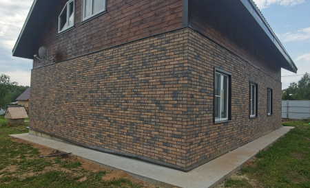 Клинкерная плитка ELEMENT KLINKER / Кирпичный Лофт / Кардамон матовый/ Loft Brick Cardamon mat 6.5х24.5х0.9