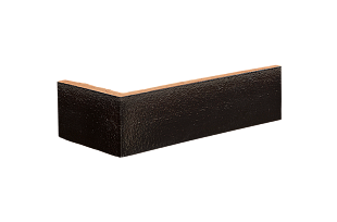 Глазурованная клинкерная плитка King Klinker 17 Onyx black, RF 250x65x10 мм