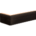 Глазурованная клинкерная плитка King Klinker 17 Onyx black, RF 250x65x10 мм