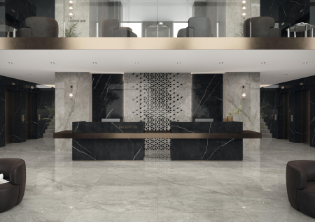 Керамогранит / Atlas Concorde / Марвел Меравиглия /Marvel Meraviglia / Сильвер Маджестик 30х60 лаппатированный/Silver Majestic 30x60 lapp