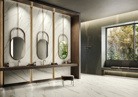 Керамогранит / Italon / Метрополис / Metropolis / Калакатта Голд 120х278 матовый/ CALACATTA GOLD 120x278 matt