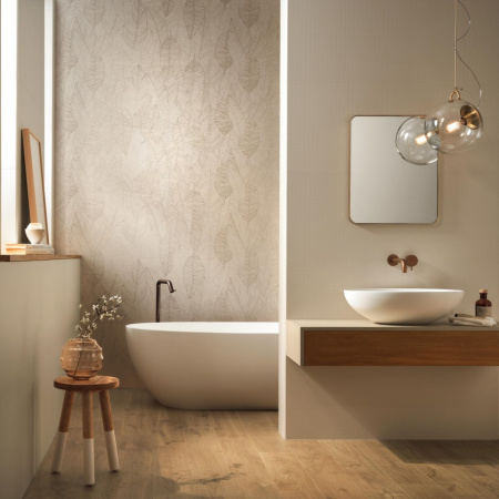 Настенная плитка / Atlas Concorde /Апломб /Aplomb / Минидотс Крем 50х120 матовый/Minidots Cream 50x120 matt