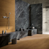 Ступени из керамогранита / Italon / Скайфолл / Skyfall / Неро Смеральдо матовый/Nero Smeraldo matt 33х120