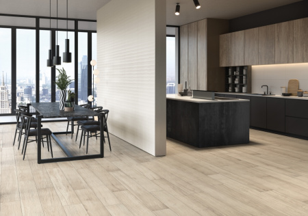 Ступени из керамогранита / Italon / Лофт / Loft / Магнолия матовый/Magnolia matt 33х160