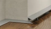 Микроплинтус LACONISTIQ /Микро/Micro 11 /мини/mini Серебристый анодированный (11х5х2000мм) 5 зажимов в комплекте