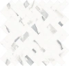 Керамогранит  / Италон / Italon / Stellaris / Стелларис / Мозаика Статуарио Уайт Кросс 31.5x29.7 / Statuario White Mosaico Cross 31.5x29.7