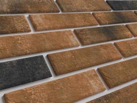 Клинкерная плитка ELEMENT KLINKER / Кирпичный Лофт / Кардамон матовый/ Loft Brick Cardamon mat 6.5х24.5х0.9