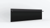 Скрытый плинтус LACONISTIQ /ОБЫЧНЫЙ/REGULAR, под подсветку, черный матовый RAL9005 (80х13х3000мм)