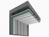 Теневая рейка LACONISTIQ /КЛАССИЧЕСКИЙ/CLASSIC Чёрная анодированная (8,8х10,7х3000мм) вставка /ГИБКИЙ/FLEX в комплекте