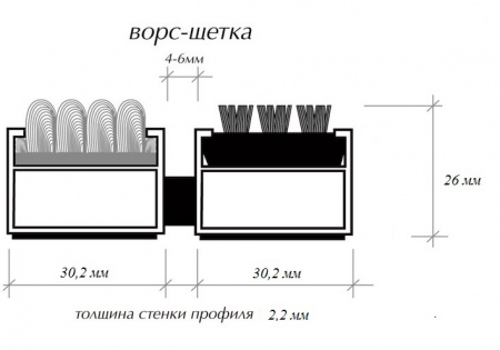 Бразис экстрим щетка-текстиль